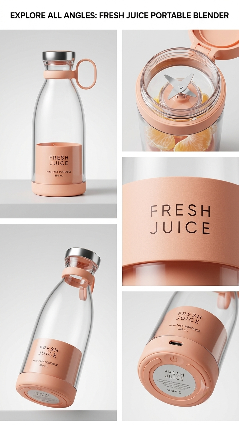 Mini Juicer Blender